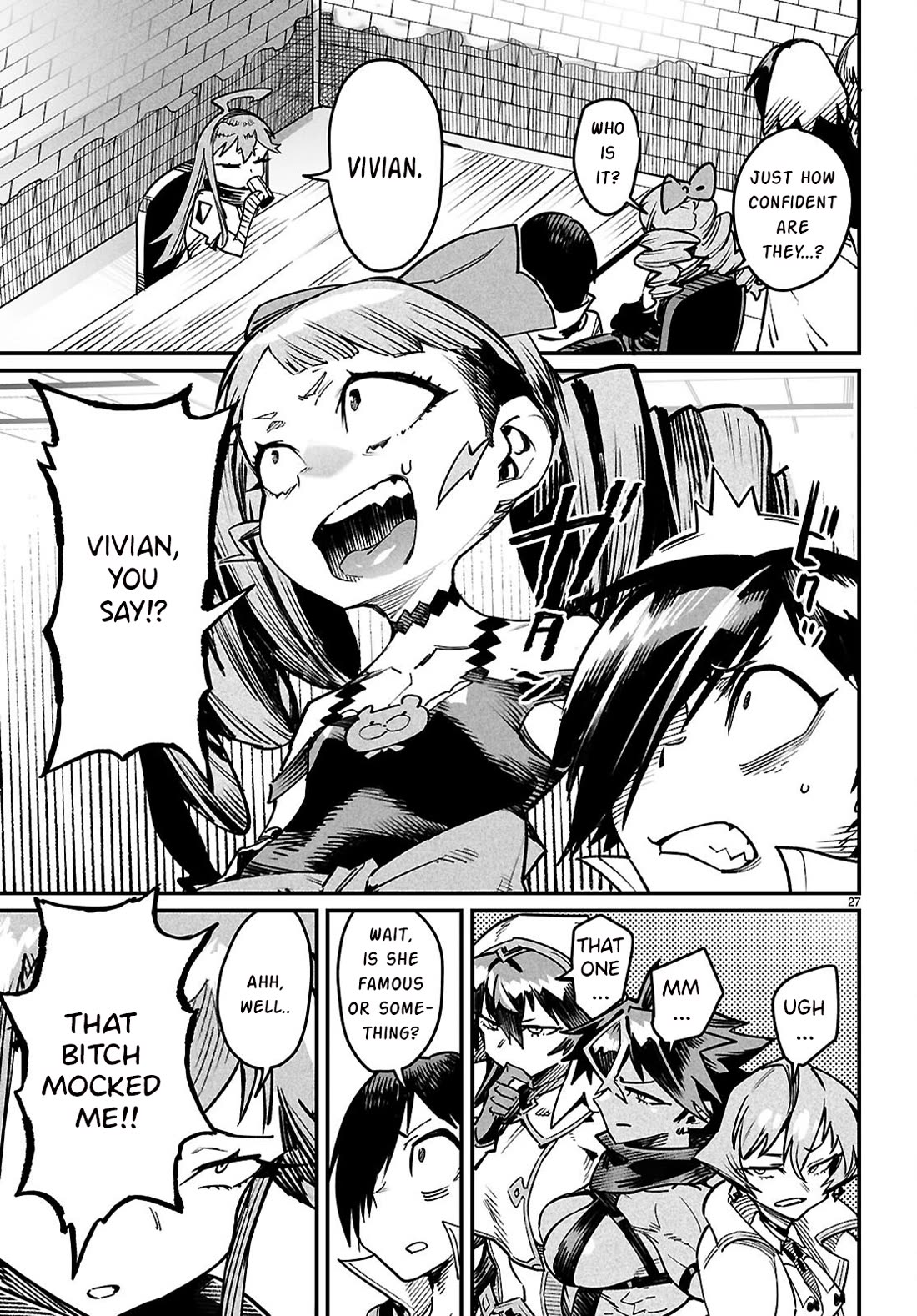 Reincarnation Colosseum - Using the Weakest Skills in Order to Defeat the Strongest Women and Create a Slave Harem Chapter 27 page 28 - Chapter 27: THE 'FIRST TIME' IS EQUAL TO EVERYONE