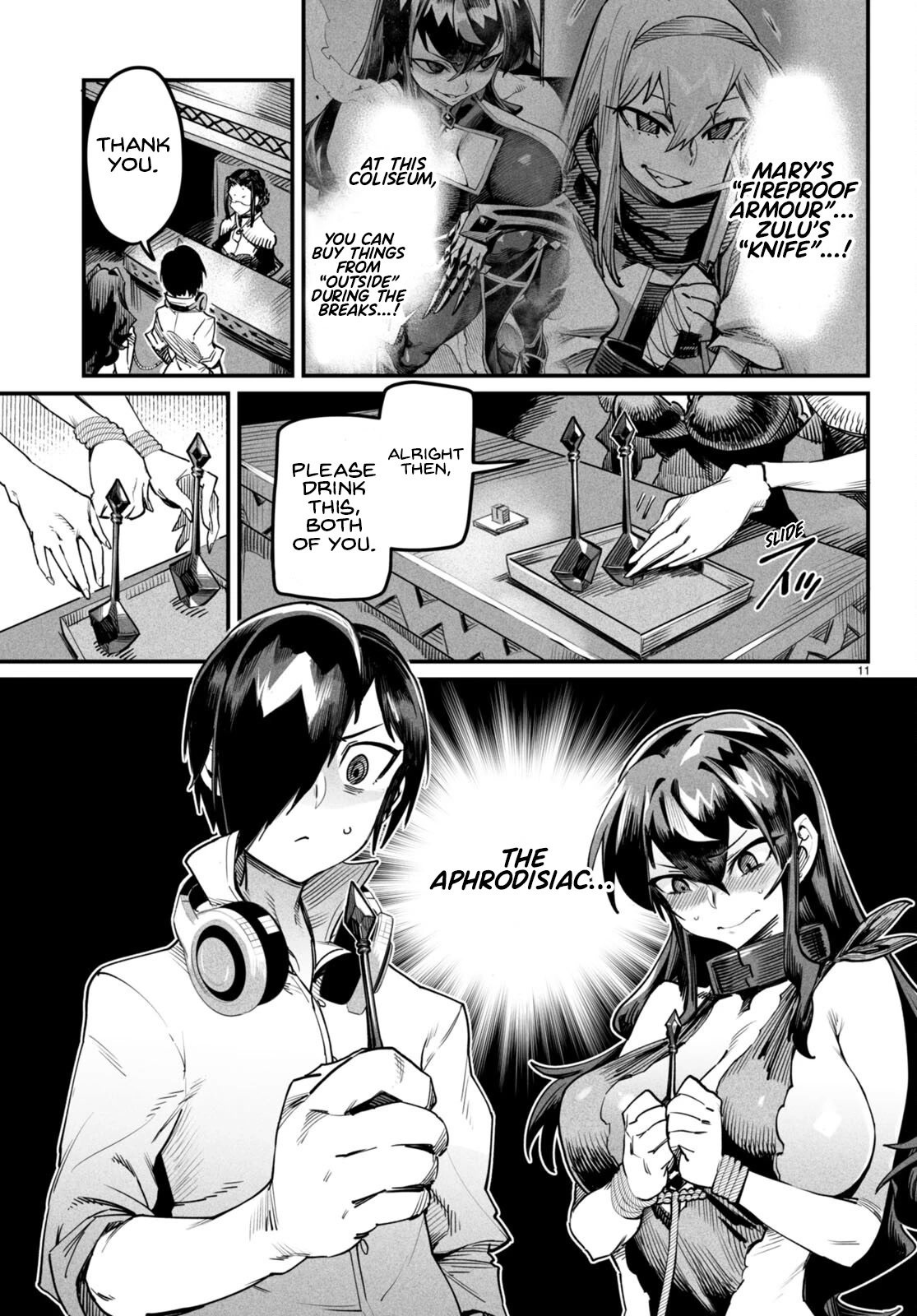 Reincarnation Colosseum - Using the Weakest Skills in Order to Defeat the Strongest Women and Create a Slave Harem Chapter 3 page 12 - Chapter 3: Breeding For The First Time