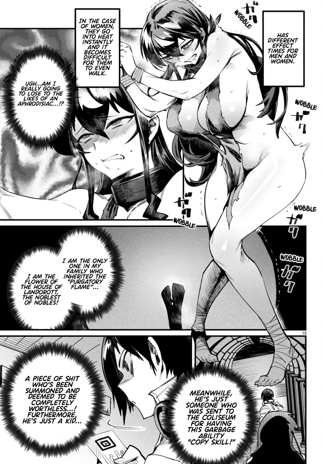 Reincarnation Colosseum - Using the Weakest Skills in Order to Defeat the Strongest Women and Create a Slave Harem Chapter 3 page 16 - Chapter 3: Breeding For The First Time