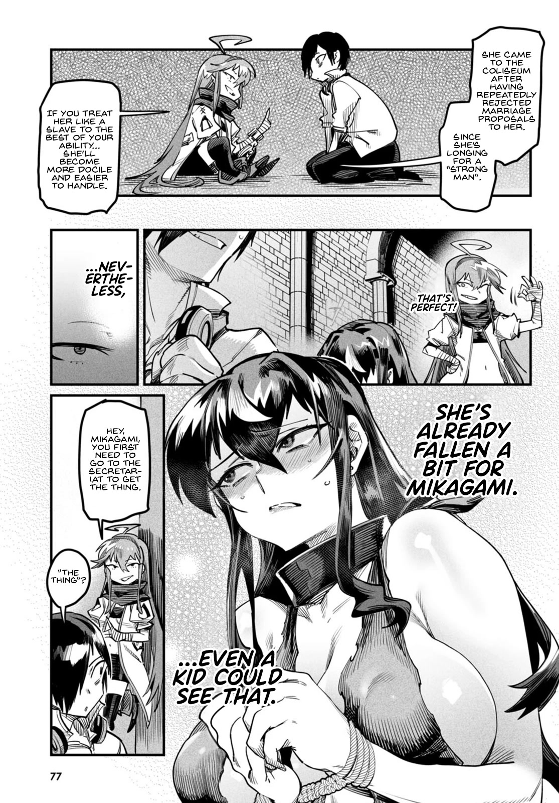 Reincarnation Colosseum - Using the Weakest Skills in Order to Defeat the Strongest Women and Create a Slave Harem Chapter 3 page 6 - Chapter 3: Breeding For The First Time