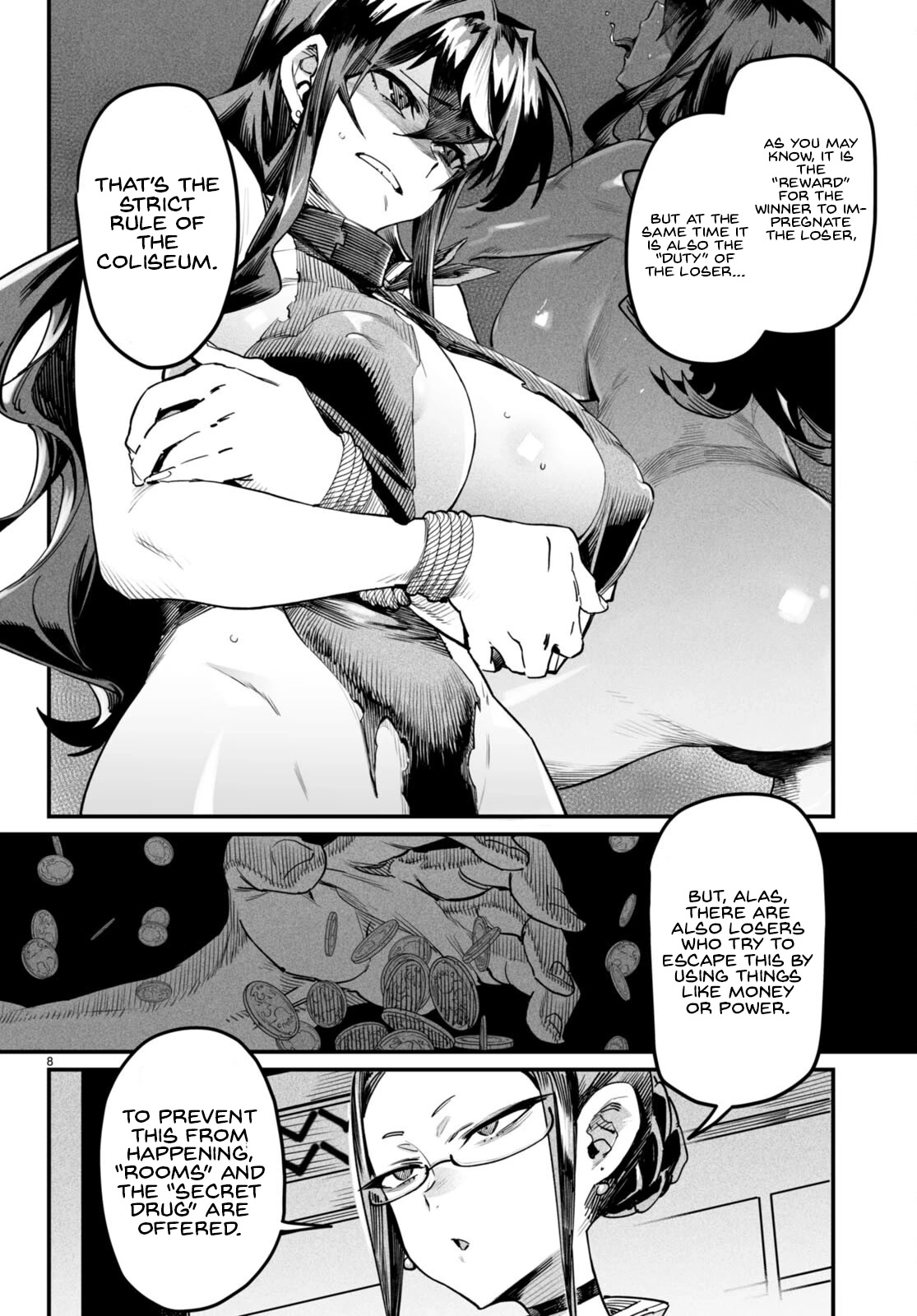 Reincarnation Colosseum - Using the Weakest Skills in Order to Defeat the Strongest Women and Create a Slave Harem Chapter 3 page 9 - Chapter 3: Breeding For The First Time