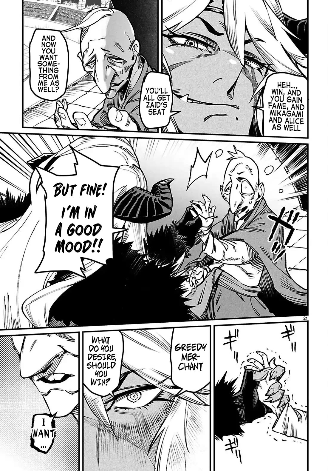 Reincarnation Colosseum - Using the Weakest Skills in Order to Defeat the Strongest Women and Create a Slave Harem Chapter 30 page 21 - Chapter 30