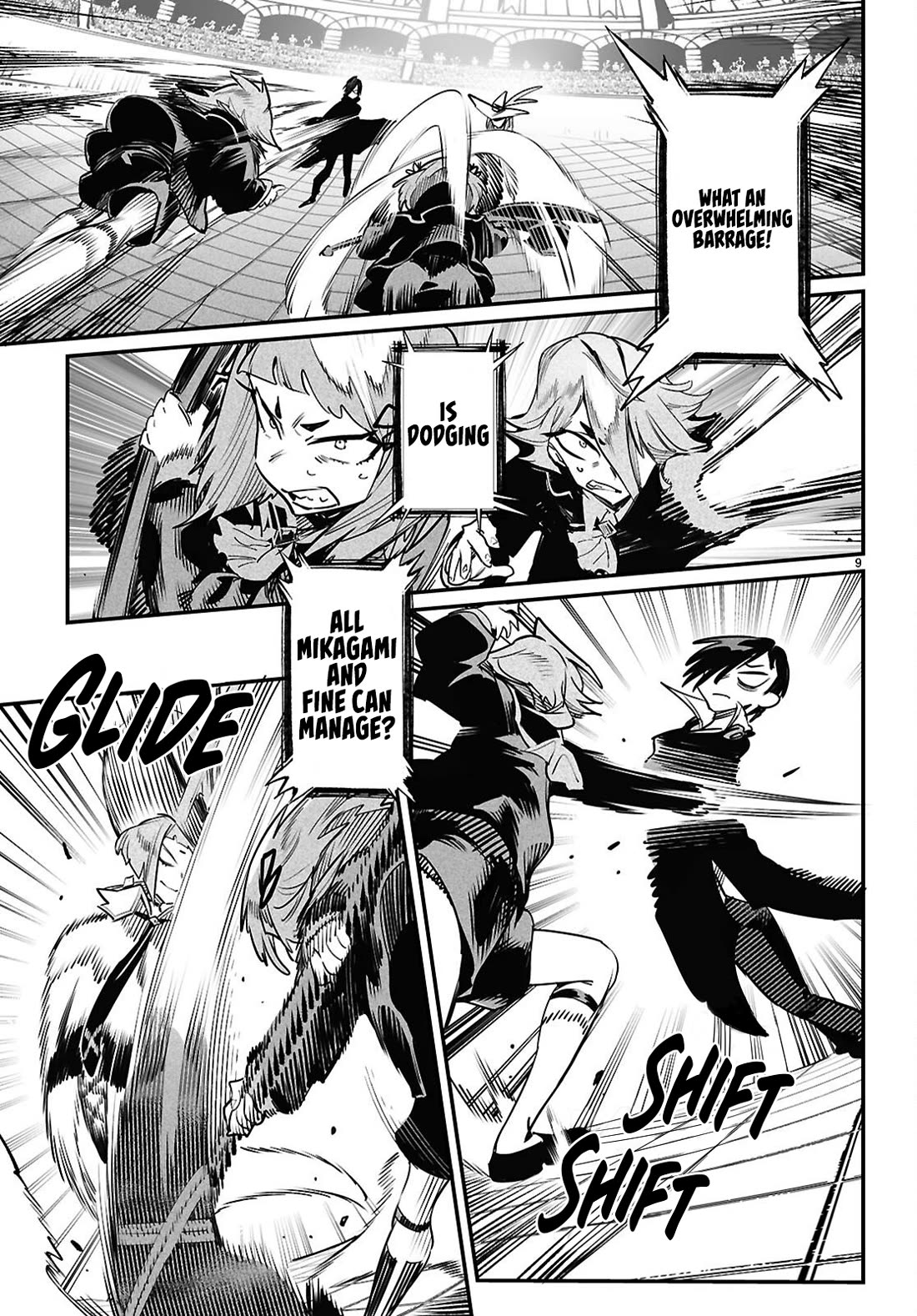 Reincarnation Colosseum - Using the Weakest Skills in Order to Defeat the Strongest Women and Create a Slave Harem Chapter 37 page 10 - Chapter 37: Disgusting Moves