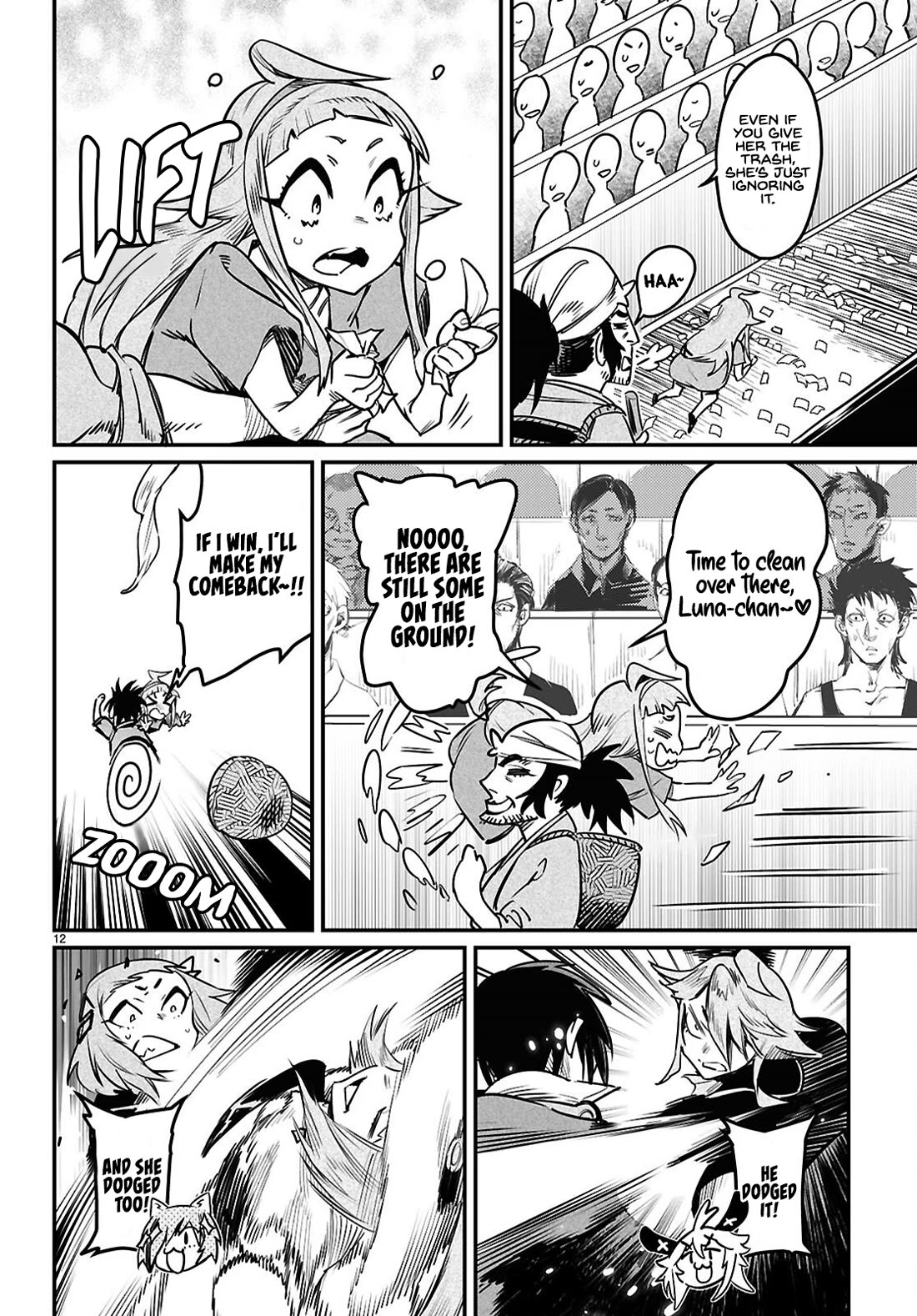 Reincarnation Colosseum - Using the Weakest Skills in Order to Defeat the Strongest Women and Create a Slave Harem Chapter 37 page 13 - Chapter 37: Disgusting Moves
