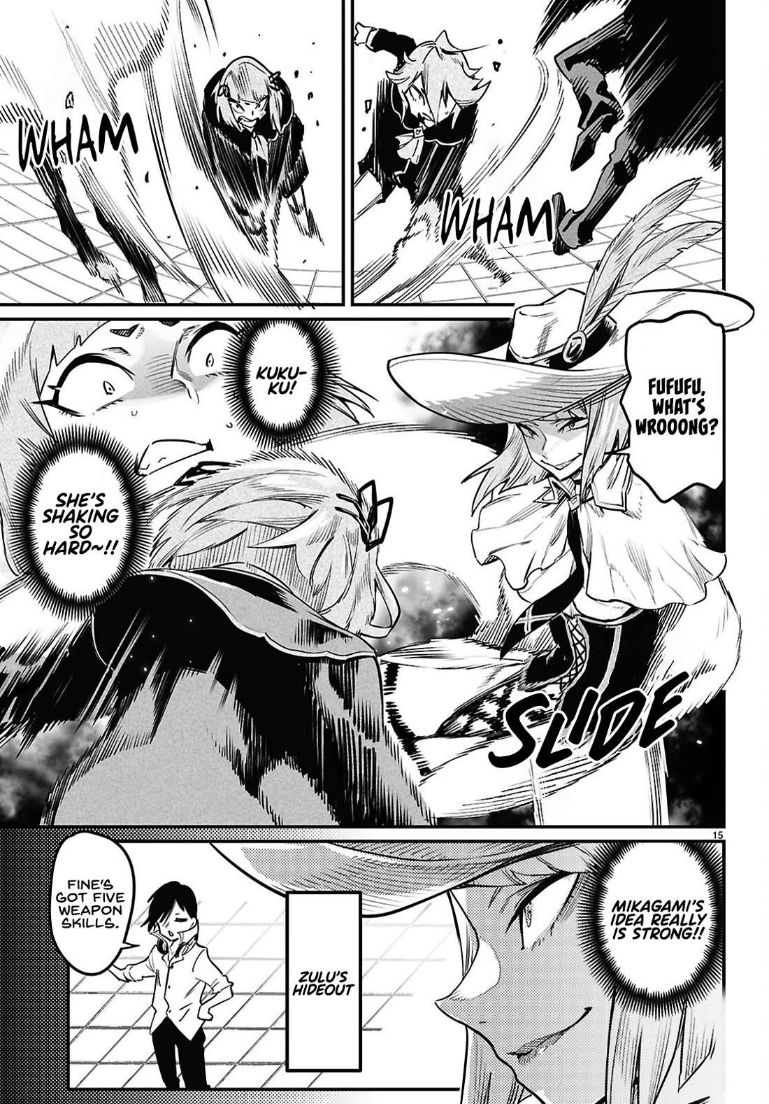 Reincarnation Colosseum - Using the Weakest Skills in Order to Defeat the Strongest Women and Create a Slave Harem Chapter 37 page 16 - Chapter 37: Disgusting Moves