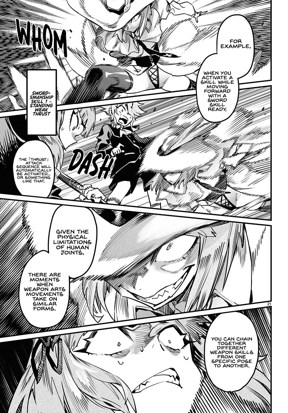 Reincarnation Colosseum - Using the Weakest Skills in Order to Defeat the Strongest Women and Create a Slave Harem Chapter 37 page 22 - Chapter 37: Disgusting Moves