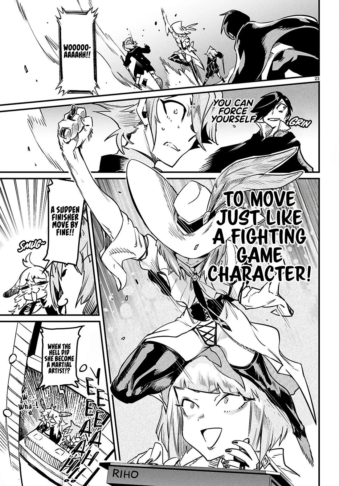 Reincarnation Colosseum - Using the Weakest Skills in Order to Defeat the Strongest Women and Create a Slave Harem Chapter 37 page 24 - Chapter 37: Disgusting Moves