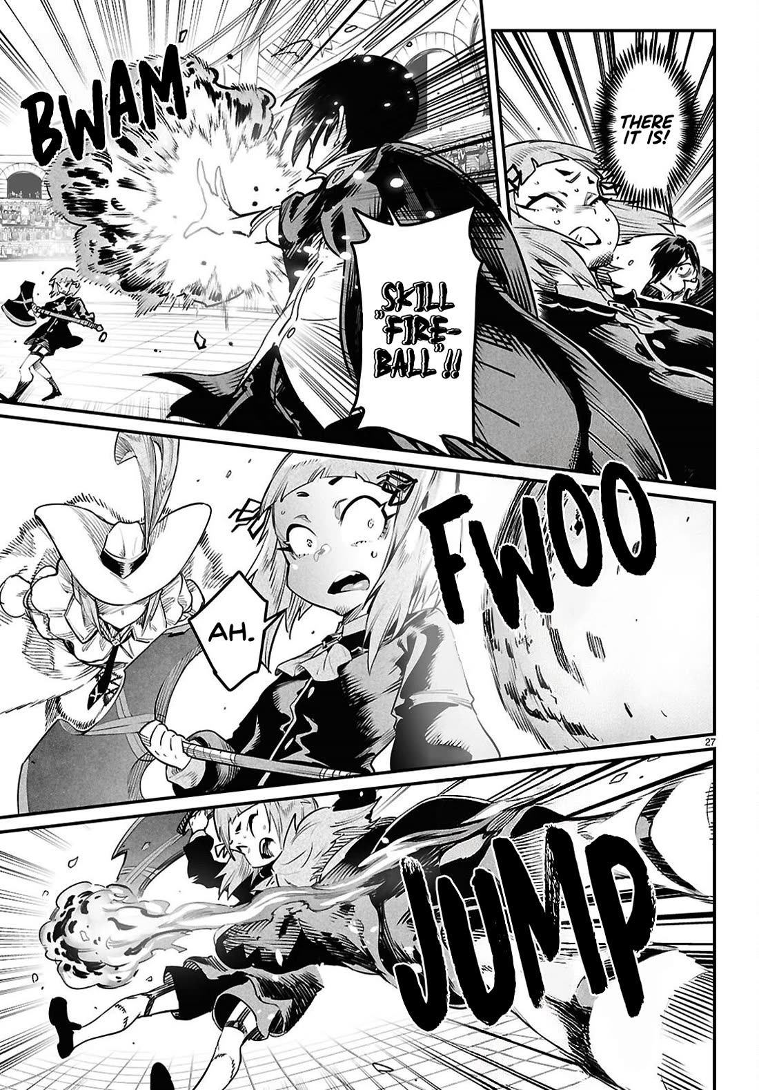 Reincarnation Colosseum - Using the Weakest Skills in Order to Defeat the Strongest Women and Create a Slave Harem Chapter 37 page 28 - Chapter 37: Disgusting Moves