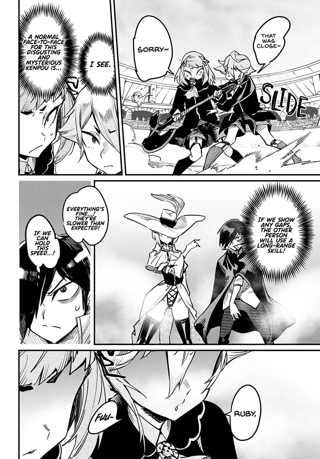 Reincarnation Colosseum - Using the Weakest Skills in Order to Defeat the Strongest Women and Create a Slave Harem Chapter 37 page 29 - Chapter 37: Disgusting Moves