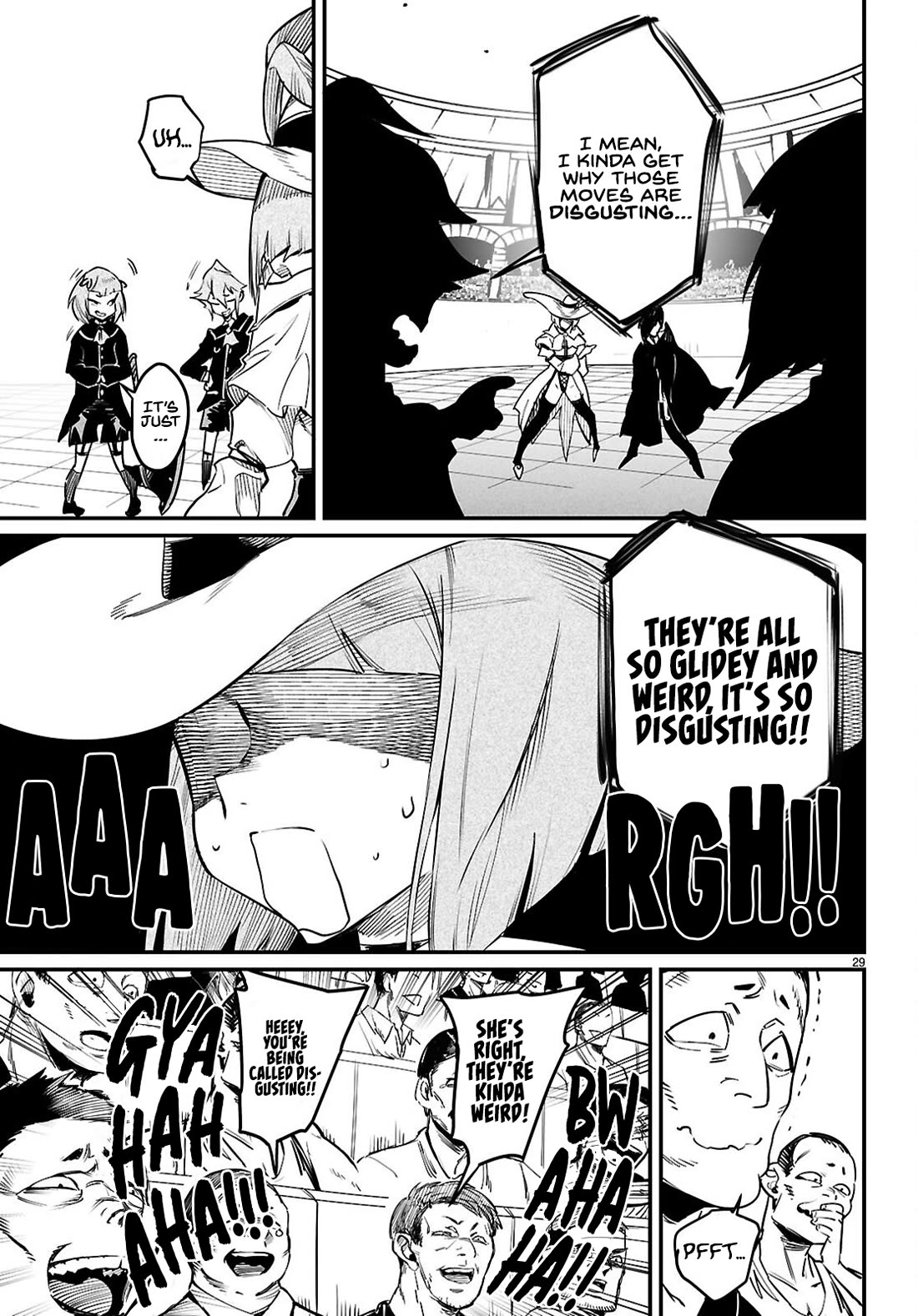 Reincarnation Colosseum - Using the Weakest Skills in Order to Defeat the Strongest Women and Create a Slave Harem Chapter 37 page 30 - Chapter 37: Disgusting Moves