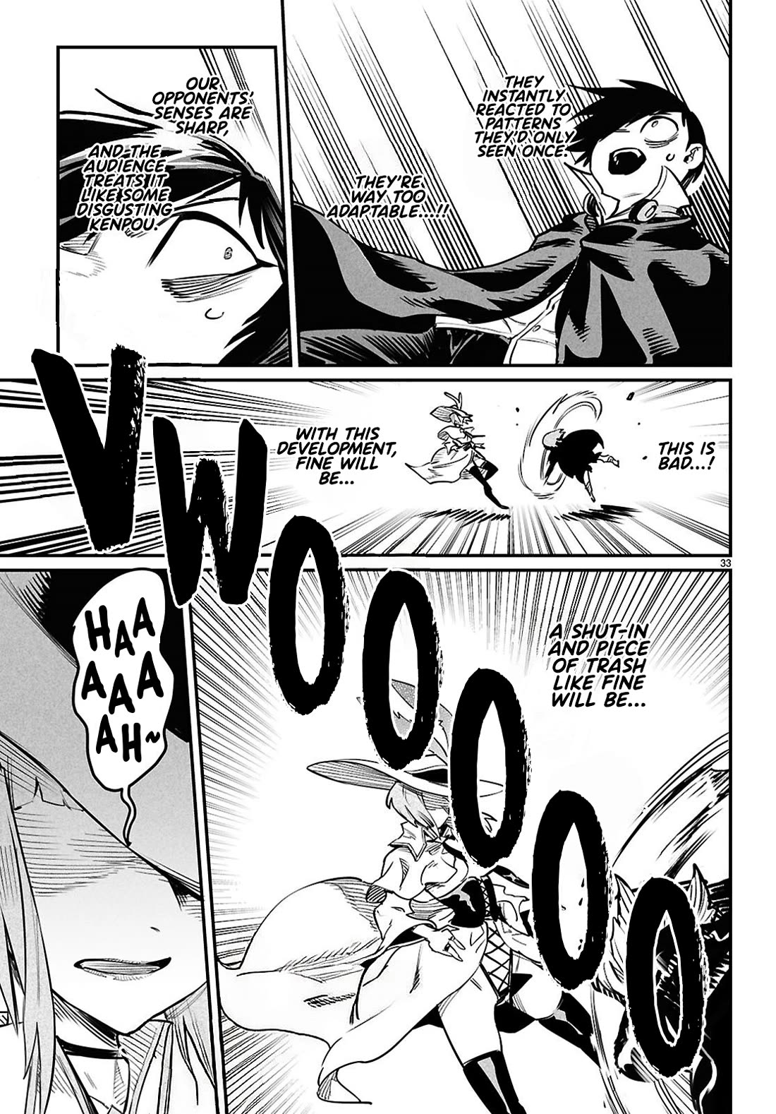 Reincarnation Colosseum - Using the Weakest Skills in Order to Defeat the Strongest Women and Create a Slave Harem Chapter 37 page 34 - Chapter 37: Disgusting Moves