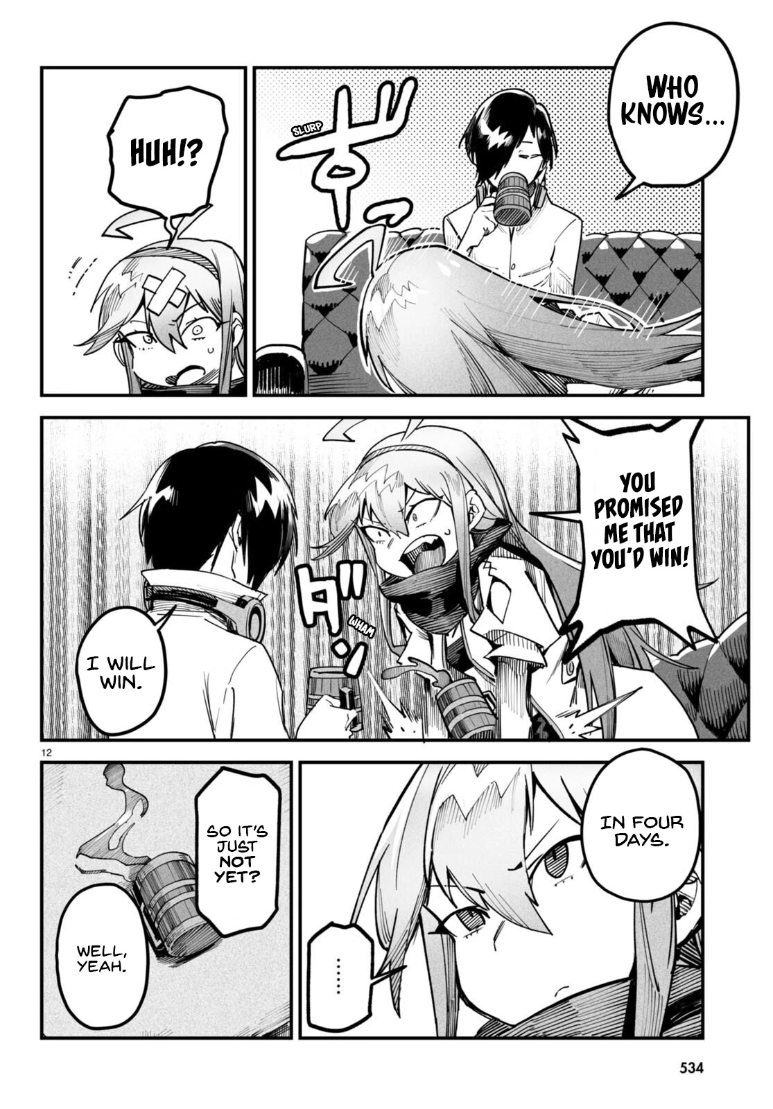Reincarnation Colosseum - Using the Weakest Skills in Order to Defeat the Strongest Women and Create a Slave Harem Chapter 4 page 12 - Chapter 4: The Lacking Four Heavenly Kings