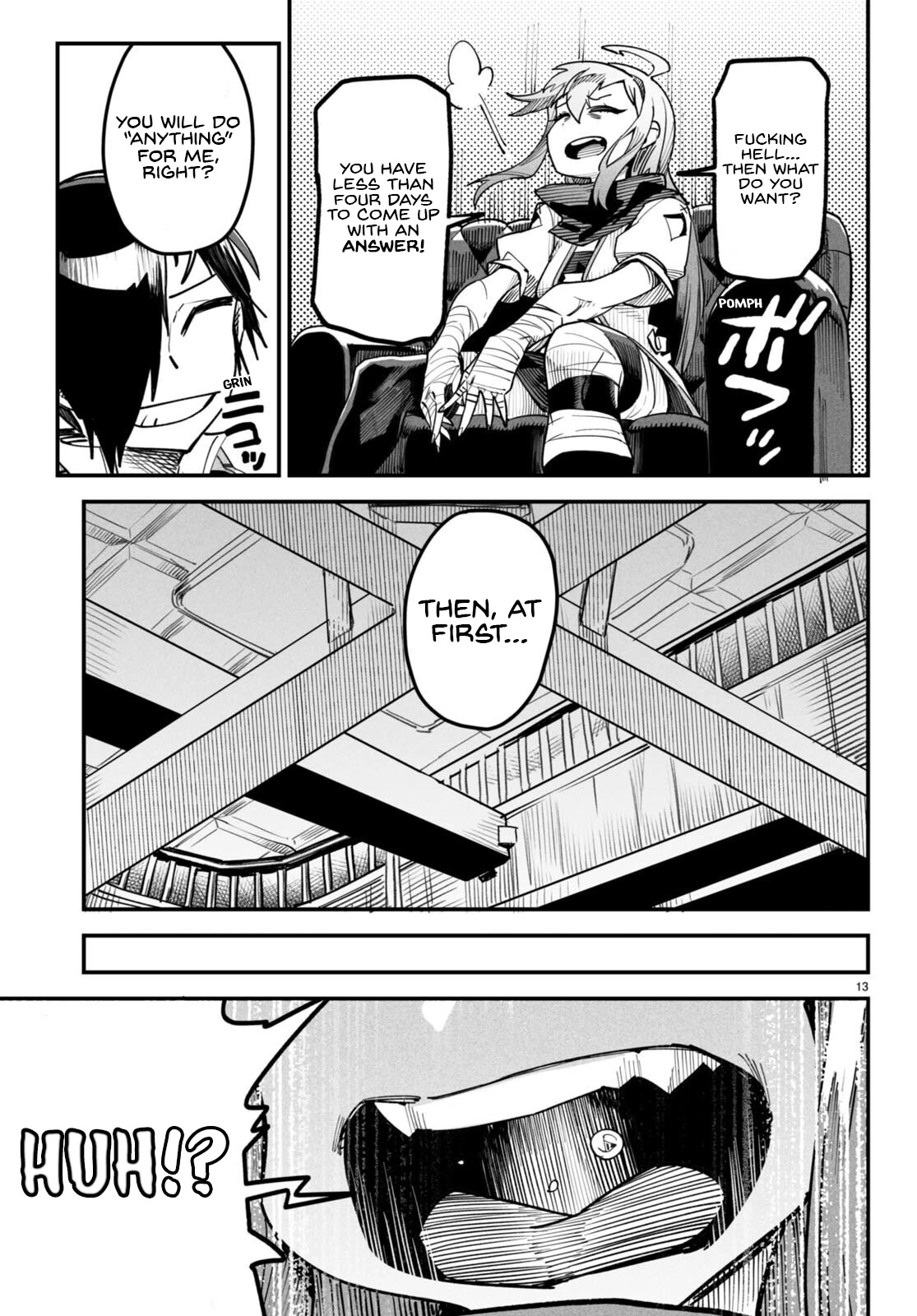 Reincarnation Colosseum - Using the Weakest Skills in Order to Defeat the Strongest Women and Create a Slave Harem Chapter 4 page 13 - Chapter 4: The Lacking Four Heavenly Kings