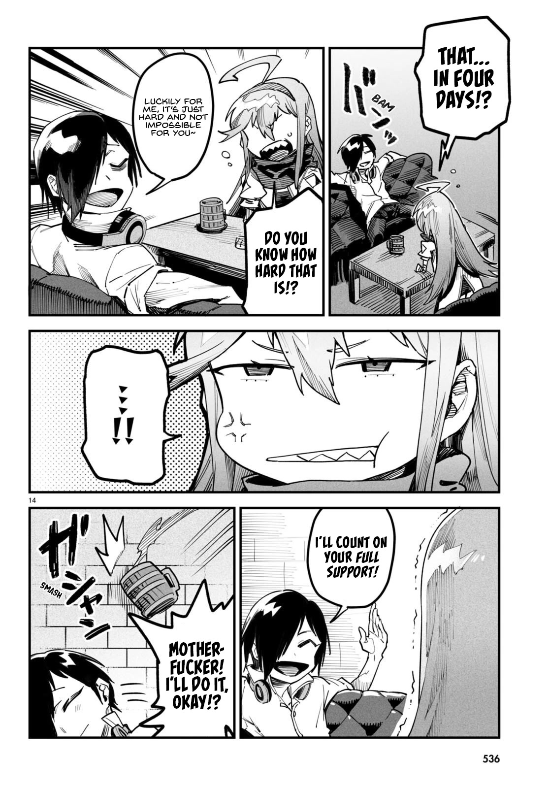 Reincarnation Colosseum - Using the Weakest Skills in Order to Defeat the Strongest Women and Create a Slave Harem Chapter 4 page 14 - Chapter 4: The Lacking Four Heavenly Kings