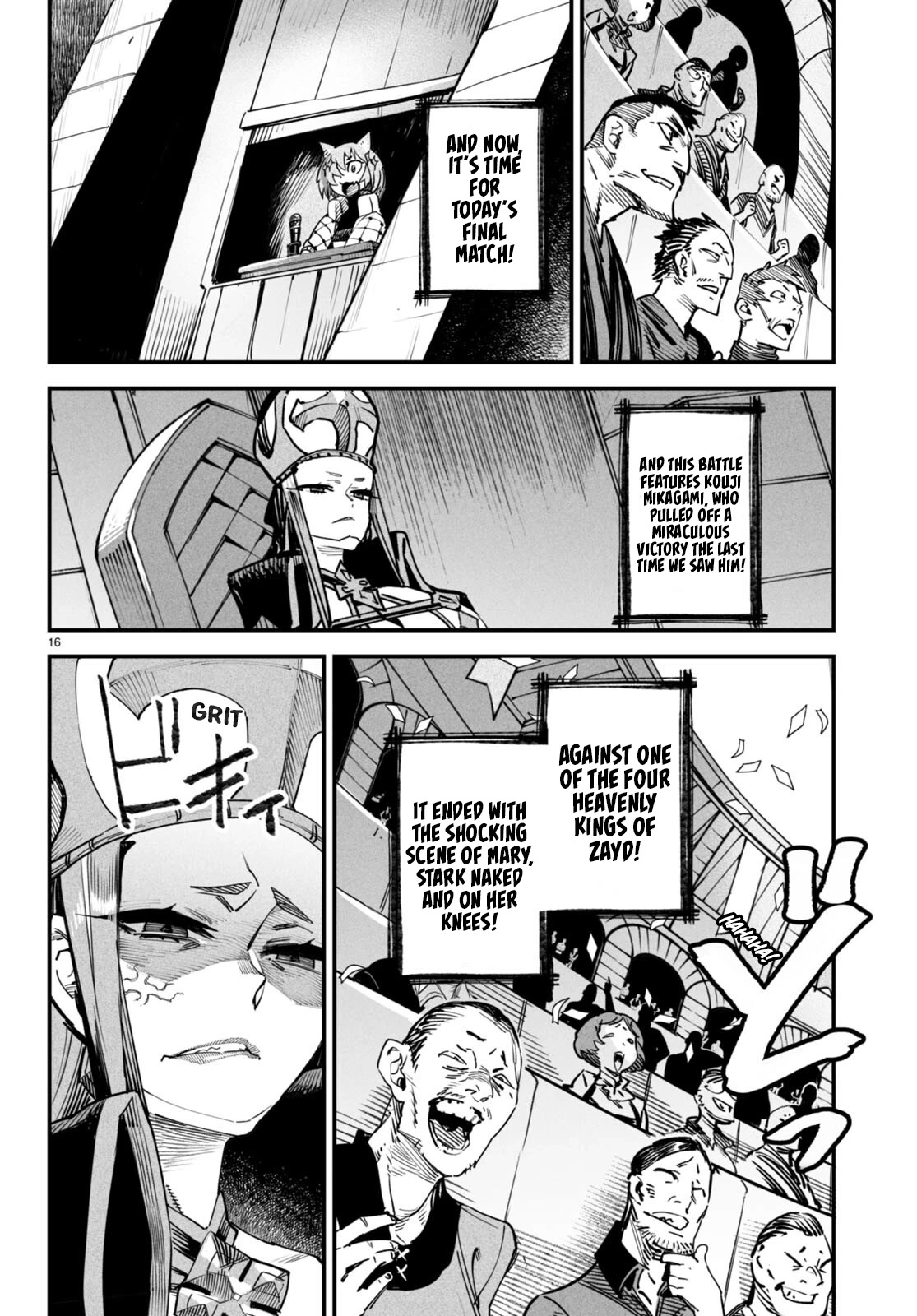 Reincarnation Colosseum - Using the Weakest Skills in Order to Defeat the Strongest Women and Create a Slave Harem Chapter 4 page 16 - Chapter 4: The Lacking Four Heavenly Kings