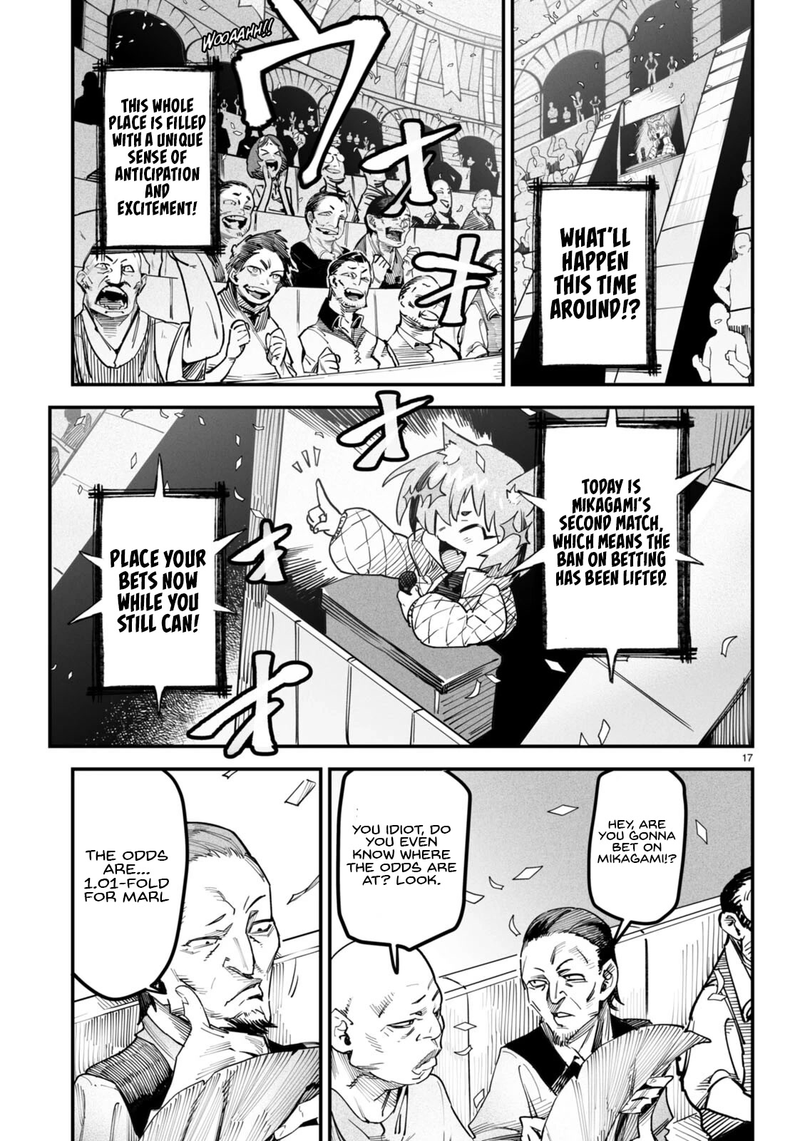 Reincarnation Colosseum - Using the Weakest Skills in Order to Defeat the Strongest Women and Create a Slave Harem Chapter 4 page 17 - Chapter 4: The Lacking Four Heavenly Kings