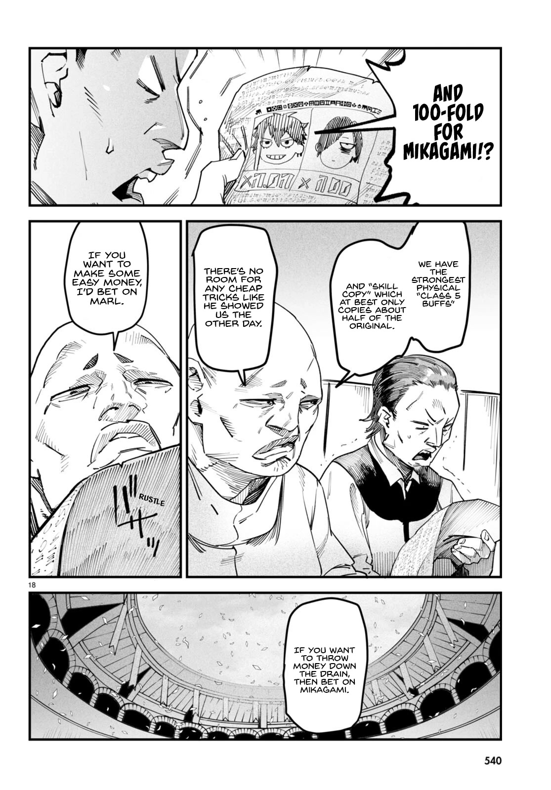 Reincarnation Colosseum - Using the Weakest Skills in Order to Defeat the Strongest Women and Create a Slave Harem Chapter 4 page 18 - Chapter 4: The Lacking Four Heavenly Kings