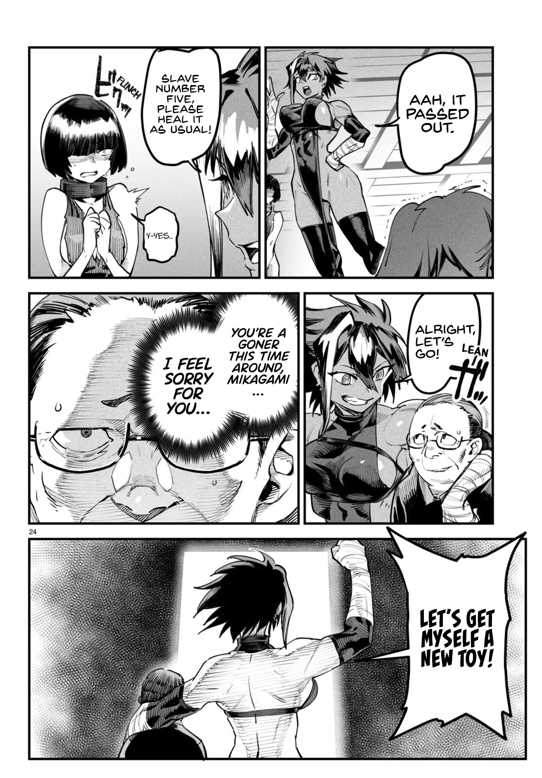 Reincarnation Colosseum - Using the Weakest Skills in Order to Defeat the Strongest Women and Create a Slave Harem Chapter 4 page 24 - Chapter 4: The Lacking Four Heavenly Kings