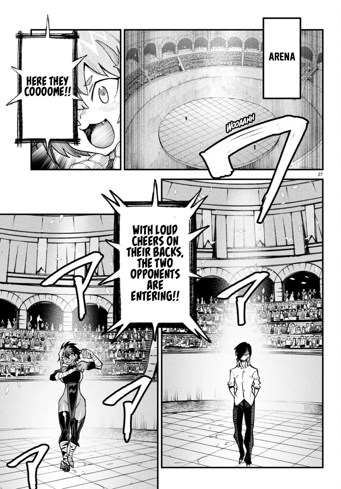Reincarnation Colosseum - Using the Weakest Skills in Order to Defeat the Strongest Women and Create a Slave Harem Chapter 4 page 27 - Chapter 4: The Lacking Four Heavenly Kings