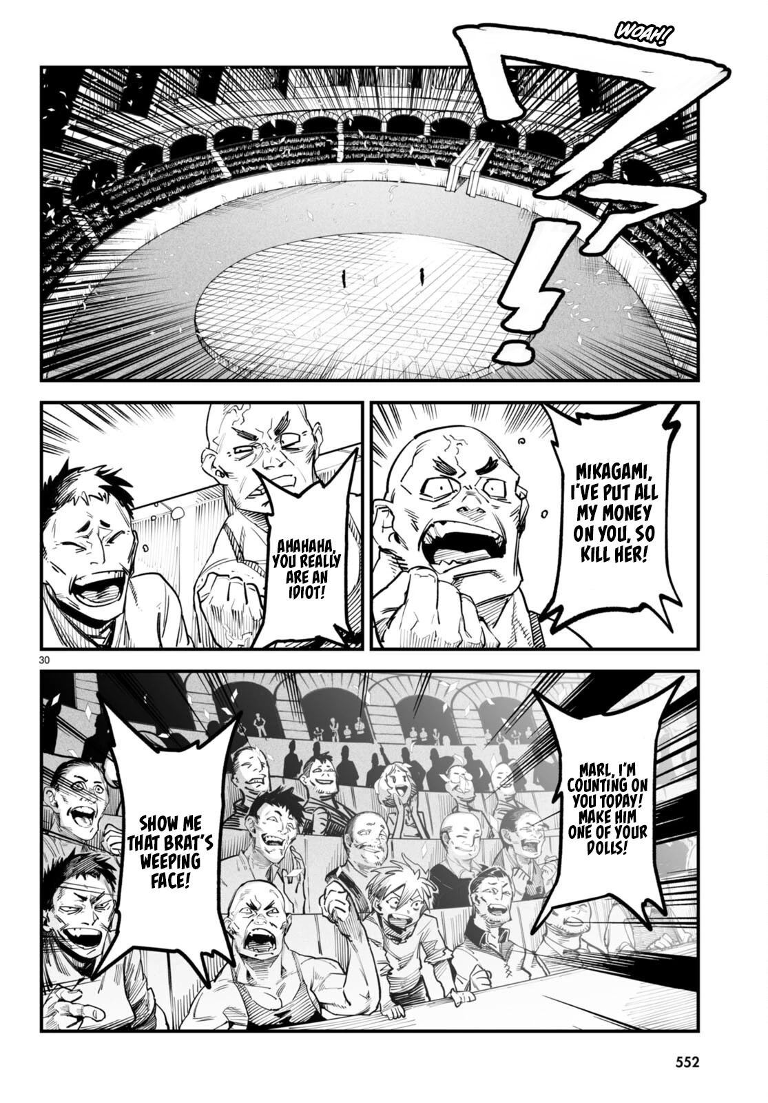Reincarnation Colosseum - Using the Weakest Skills in Order to Defeat the Strongest Women and Create a Slave Harem Chapter 4 page 30 - Chapter 4: The Lacking Four Heavenly Kings