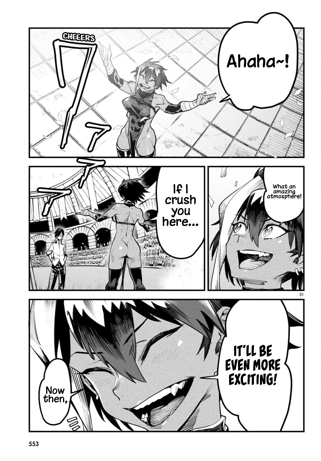 Reincarnation Colosseum - Using the Weakest Skills in Order to Defeat the Strongest Women and Create a Slave Harem Chapter 4 page 31 - Chapter 4: The Lacking Four Heavenly Kings