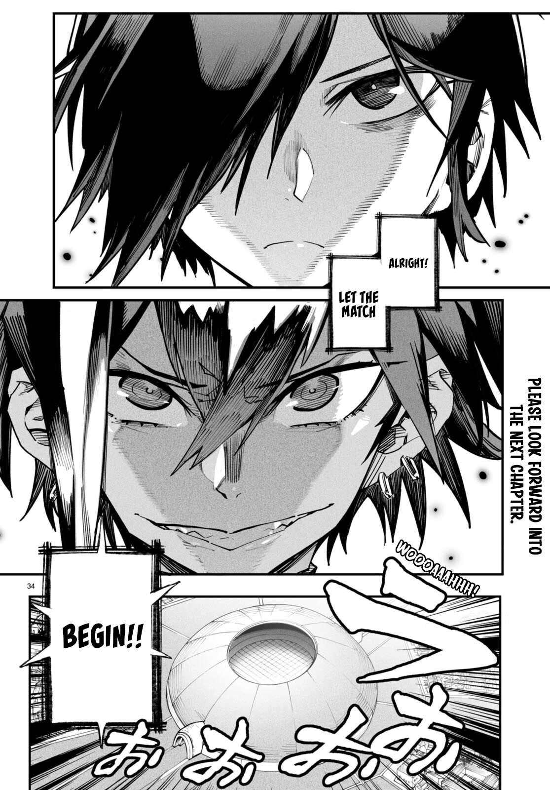 Reincarnation Colosseum - Using the Weakest Skills in Order to Defeat the Strongest Women and Create a Slave Harem Chapter 4 page 34 - Chapter 4: The Lacking Four Heavenly Kings