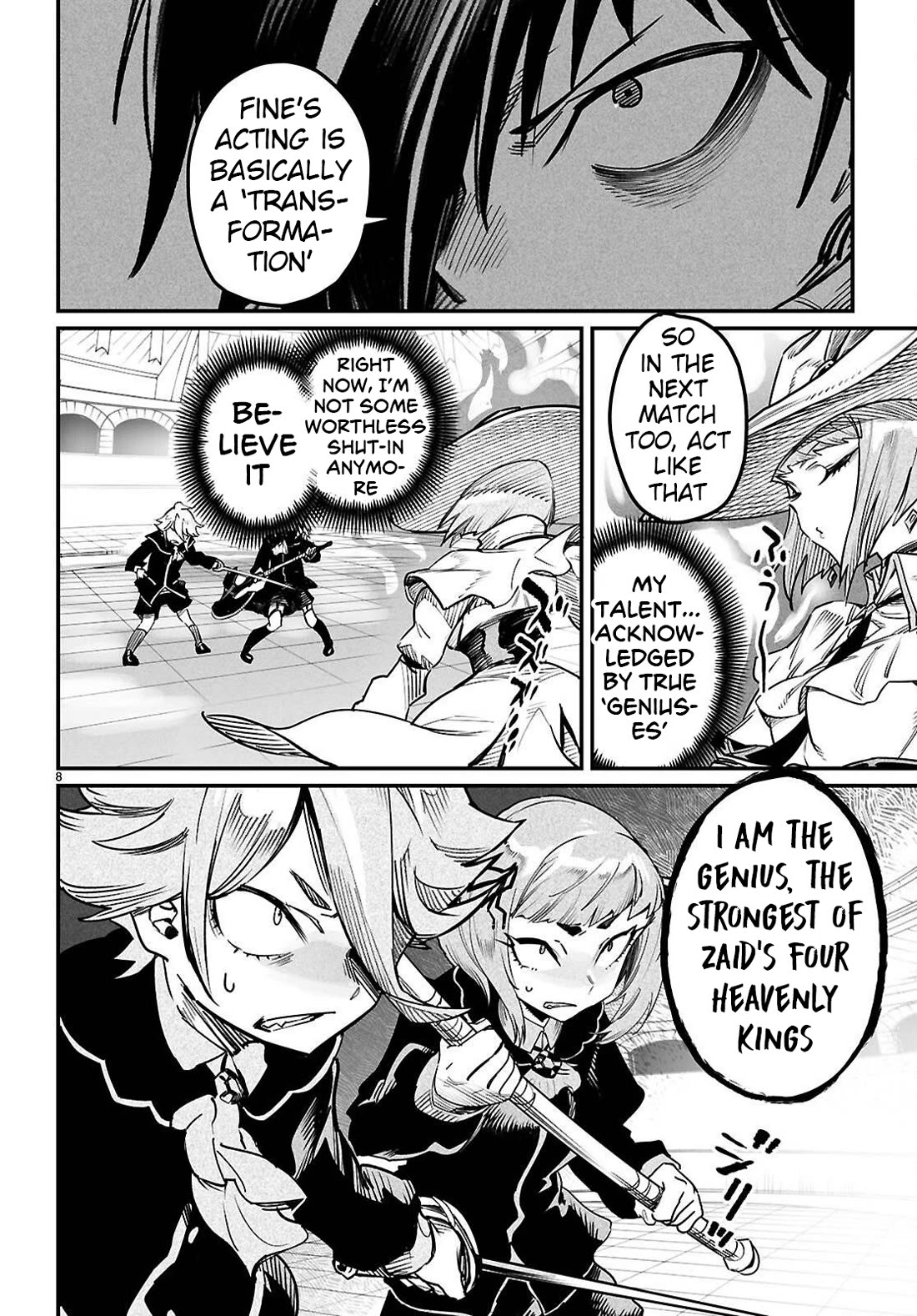 Reincarnation Colosseum - Using the Weakest Skills in Order to Defeat the Strongest Women and Create a Slave Harem Chapter 40 page 8 - Chapter 40