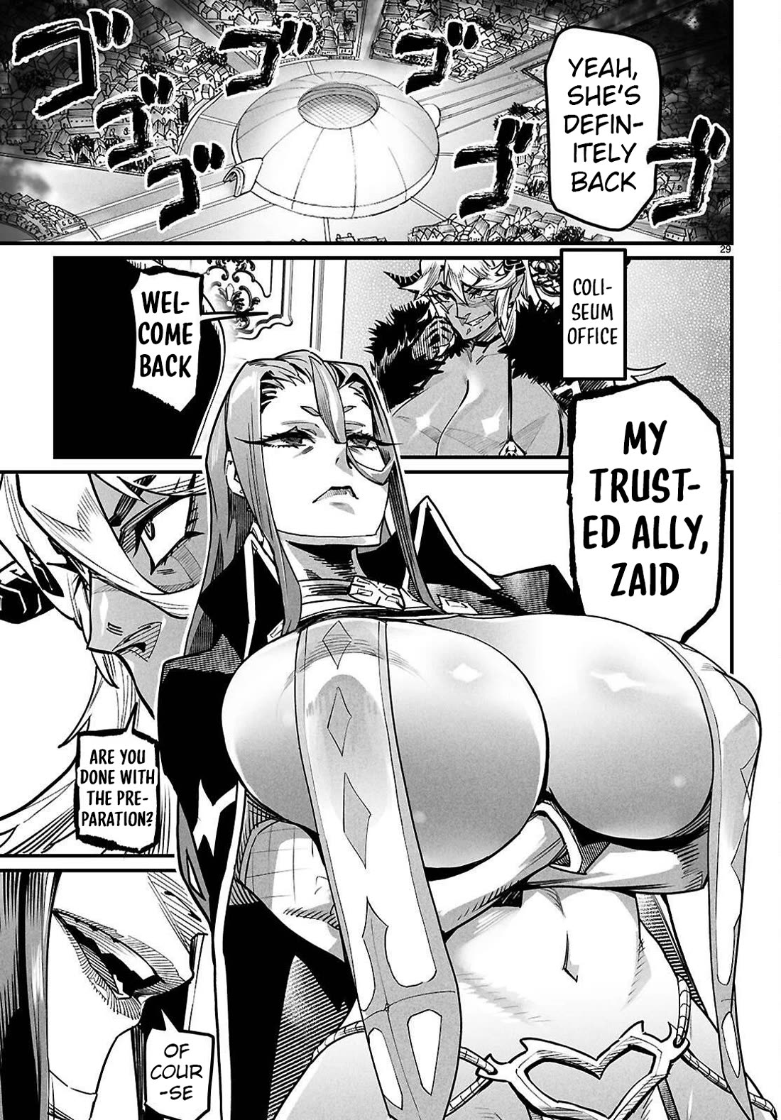 Reincarnation Colosseum - Using the Weakest Skills in Order to Defeat the Strongest Women and Create a Slave Harem Chapter 41 page 28 - Chapter 41