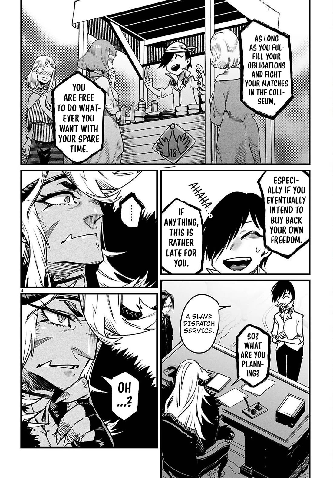 Reincarnation Colosseum - Using the Weakest Skills in Order to Defeat the Strongest Women and Create a Slave Harem Chapter 42 page 4 - Chapter 42