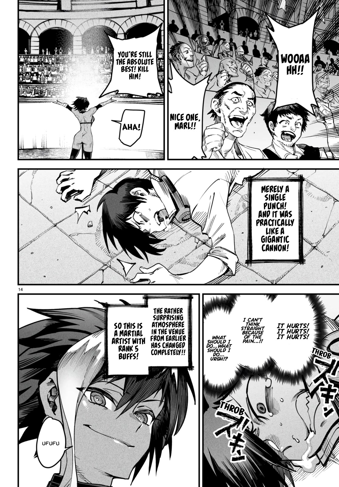 Reincarnation Colosseum - Using the Weakest Skills in Order to Defeat the Strongest Women and Create a Slave Harem Chapter 5 page 15 - Chapter 5: Awareness Through Instinct