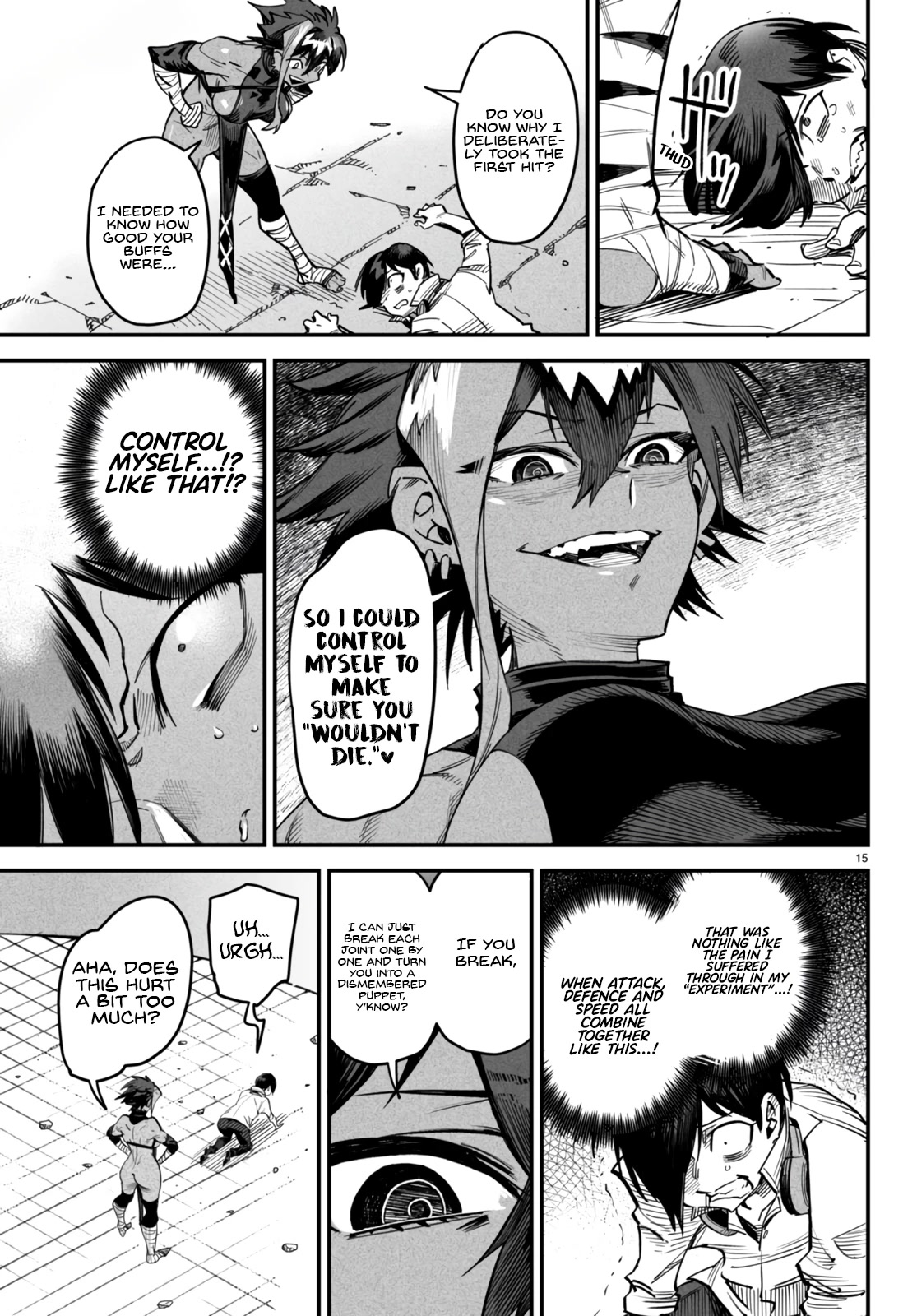 Reincarnation Colosseum - Using the Weakest Skills in Order to Defeat the Strongest Women and Create a Slave Harem Chapter 5 page 16 - Chapter 5: Awareness Through Instinct