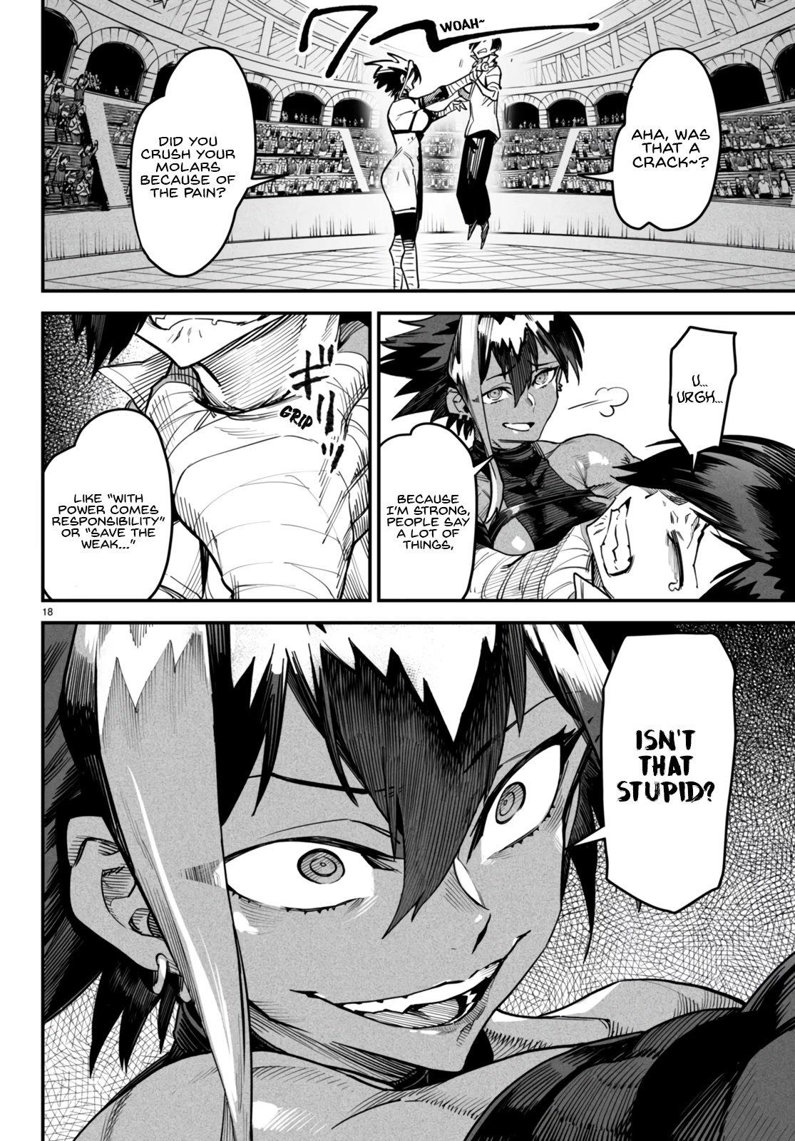 Reincarnation Colosseum - Using the Weakest Skills in Order to Defeat the Strongest Women and Create a Slave Harem Chapter 5 page 19 - Chapter 5: Awareness Through Instinct