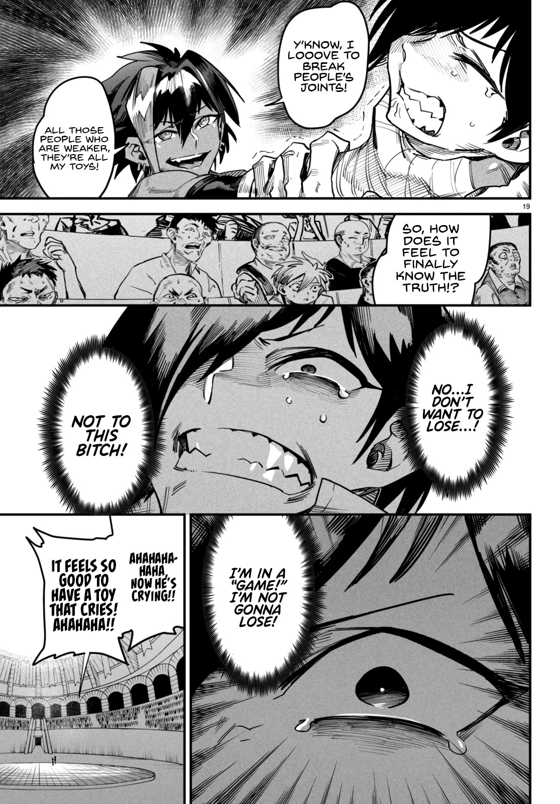 Reincarnation Colosseum - Using the Weakest Skills in Order to Defeat the Strongest Women and Create a Slave Harem Chapter 5 page 20 - Chapter 5: Awareness Through Instinct