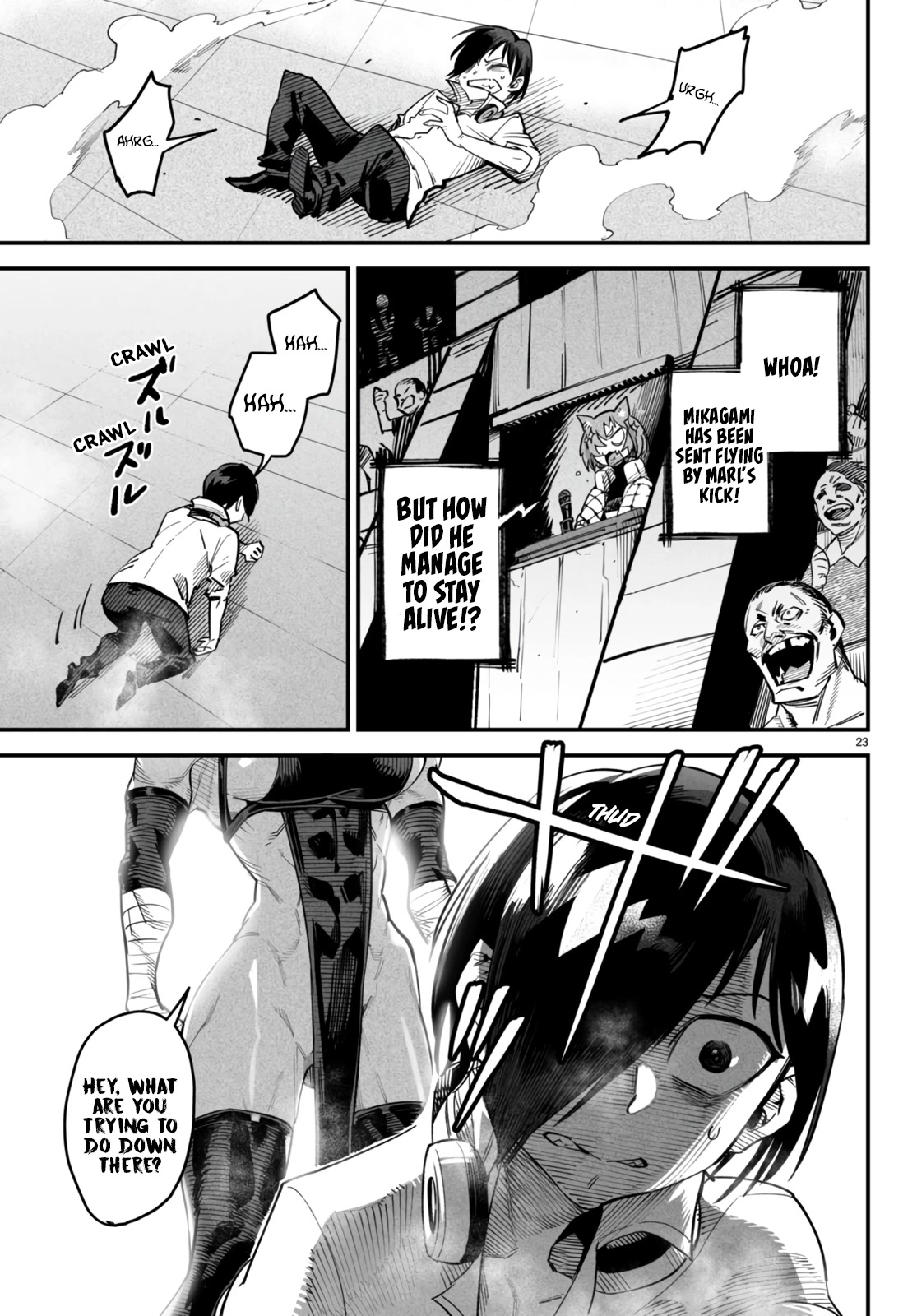 Reincarnation Colosseum - Using the Weakest Skills in Order to Defeat the Strongest Women and Create a Slave Harem Chapter 5 page 24 - Chapter 5: Awareness Through Instinct