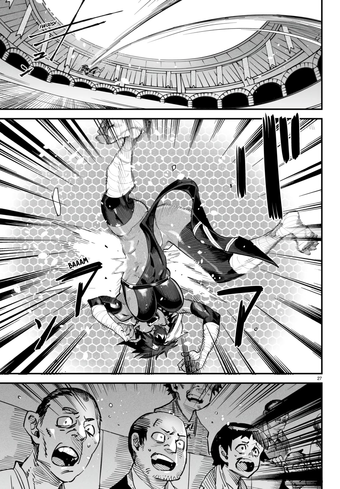 Reincarnation Colosseum - Using the Weakest Skills in Order to Defeat the Strongest Women and Create a Slave Harem Chapter 5 page 28 - Chapter 5: Awareness Through Instinct