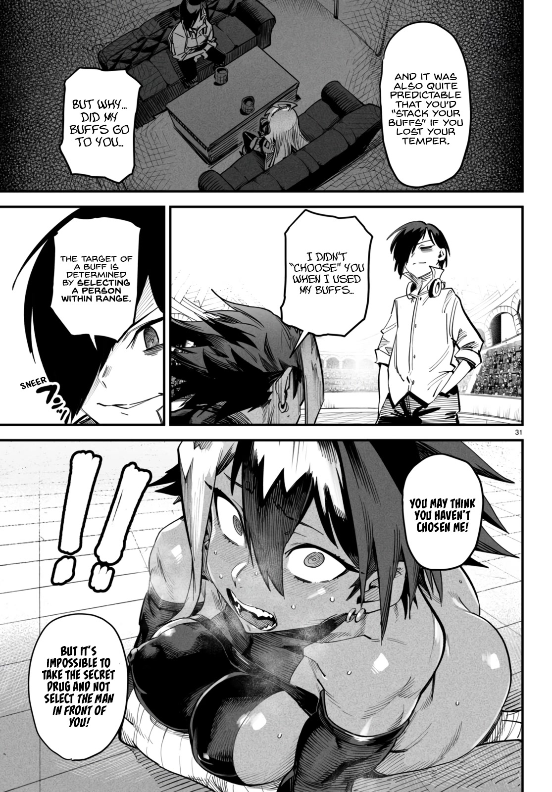 Reincarnation Colosseum - Using the Weakest Skills in Order to Defeat the Strongest Women and Create a Slave Harem Chapter 5 page 32 - Chapter 5: Awareness Through Instinct