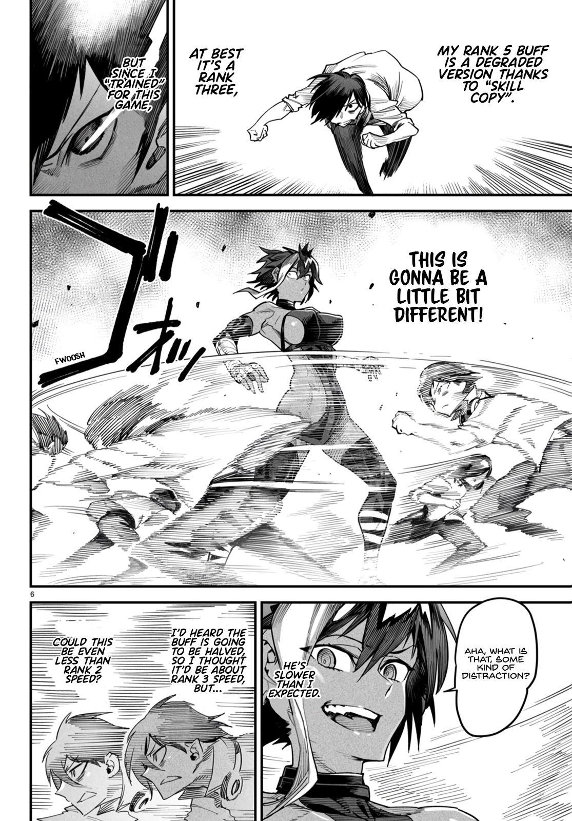 Reincarnation Colosseum - Using the Weakest Skills in Order to Defeat the Strongest Women and Create a Slave Harem Chapter 5 page 7 - Chapter 5: Awareness Through Instinct