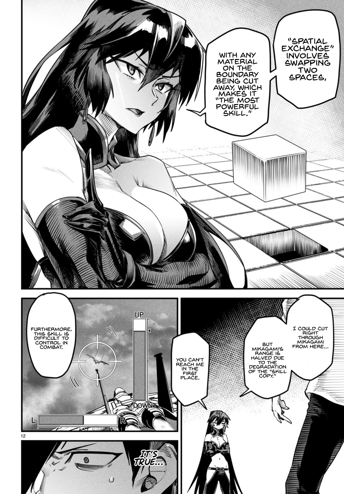 Reincarnation Colosseum - Using the Weakest Skills in Order to Defeat the Strongest Women and Create a Slave Harem Chapter 7 page 12 - Chapter 7: The Flaw of “Spatial Exchange”