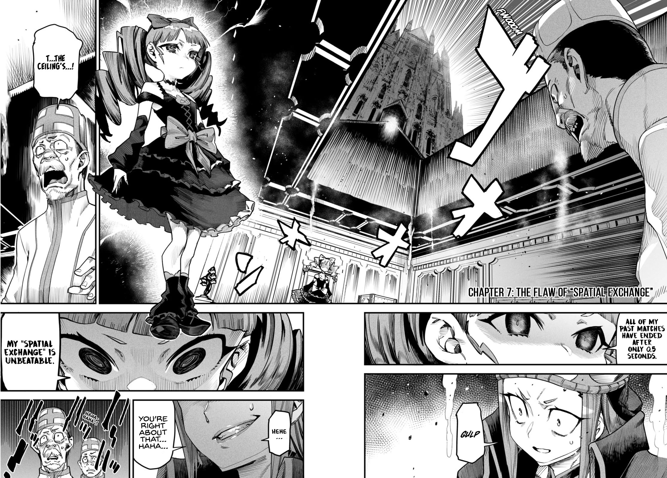 Reincarnation Colosseum - Using the Weakest Skills in Order to Defeat the Strongest Women and Create a Slave Harem Chapter 7 page 3 - Chapter 7: The Flaw of “Spatial Exchange”