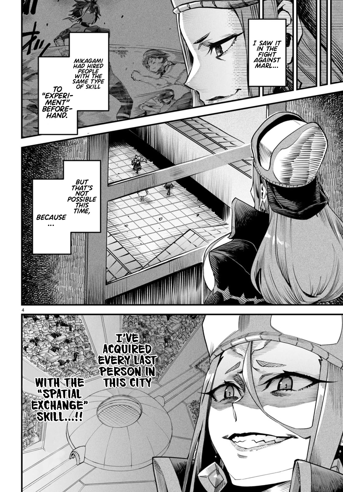 Reincarnation Colosseum - Using the Weakest Skills in Order to Defeat the Strongest Women and Create a Slave Harem Chapter 7 page 4 - Chapter 7: The Flaw of “Spatial Exchange”