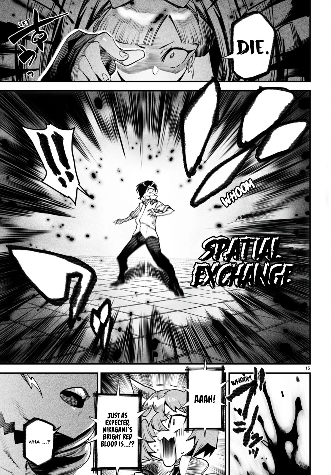 Reincarnation Colosseum - Using the Weakest Skills in Order to Defeat the Strongest Women and Create a Slave Harem Chapter 8 page 16 - Chapter 8: The Match of a Split Second