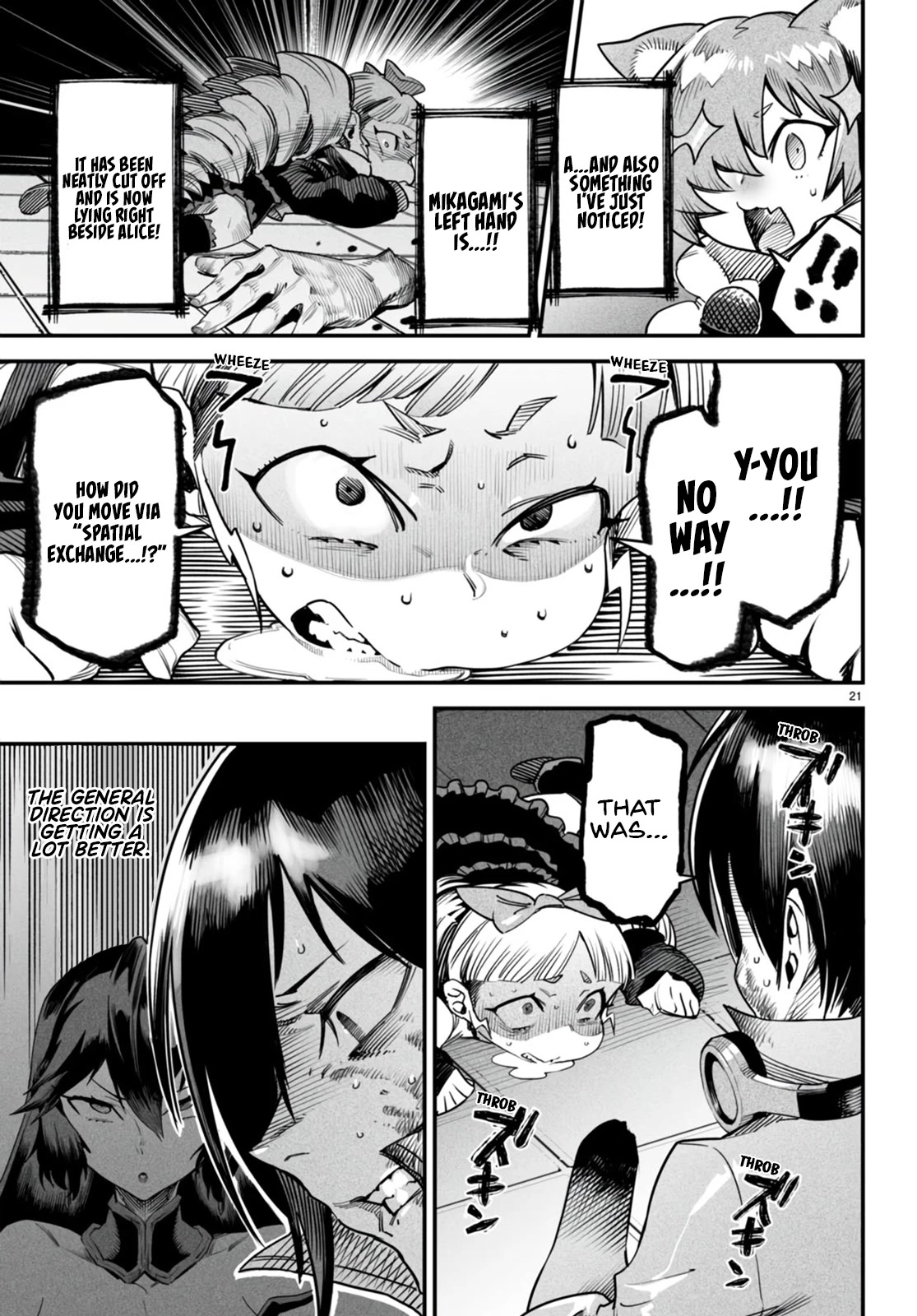 Reincarnation Colosseum - Using the Weakest Skills in Order to Defeat the Strongest Women and Create a Slave Harem Chapter 8 page 21 - Chapter 8: The Match of a Split Second