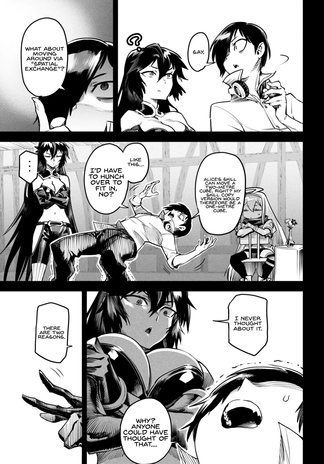Reincarnation Colosseum - Using the Weakest Skills in Order to Defeat the Strongest Women and Create a Slave Harem Chapter 8 page 23 - Chapter 8: The Match of a Split Second