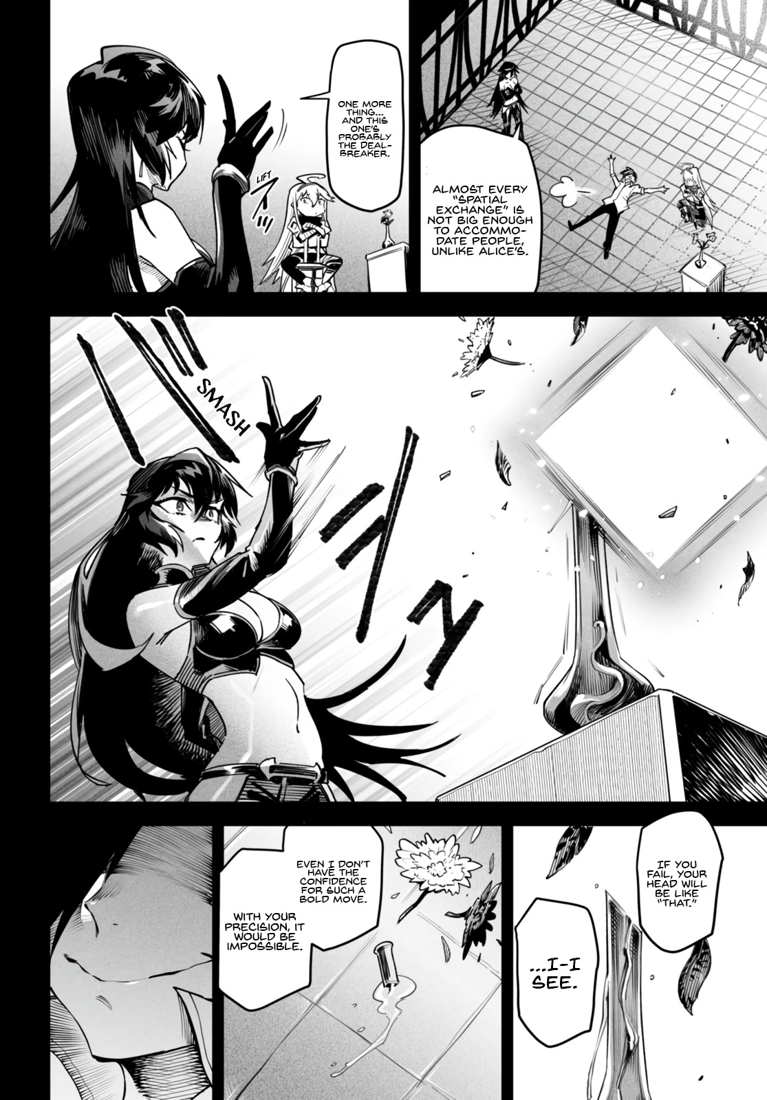 Reincarnation Colosseum - Using the Weakest Skills in Order to Defeat the Strongest Women and Create a Slave Harem Chapter 8 page 24 - Chapter 8: The Match of a Split Second