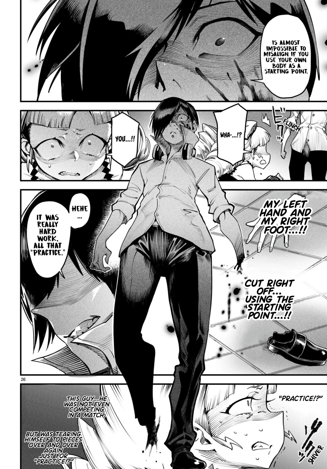 Reincarnation Colosseum - Using the Weakest Skills in Order to Defeat the Strongest Women and Create a Slave Harem Chapter 8 page 26 - Chapter 8: The Match of a Split Second