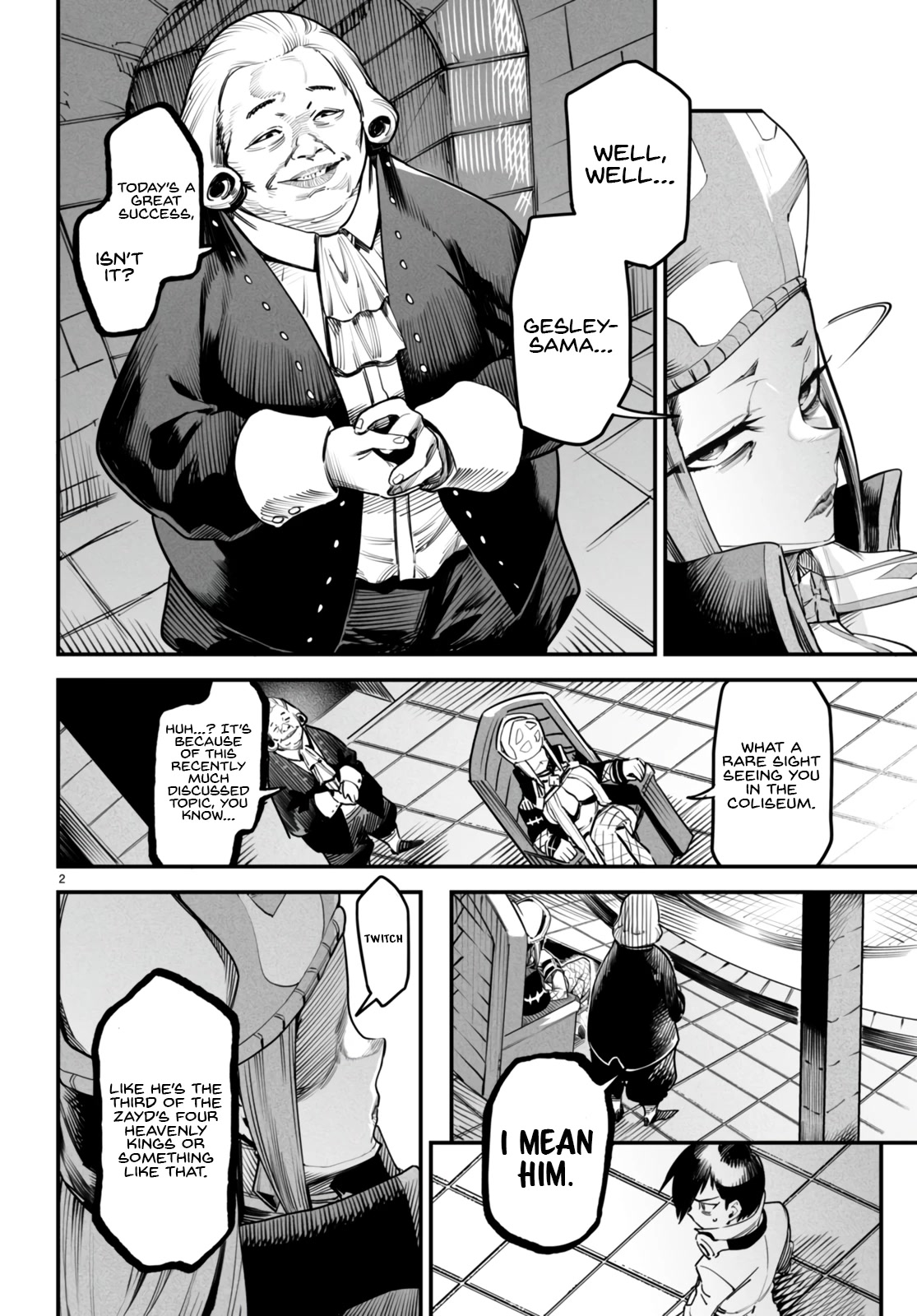 Reincarnation Colosseum - Using the Weakest Skills in Order to Defeat the Strongest Women and Create a Slave Harem Chapter 8 page 3 - Chapter 8: The Match of a Split Second