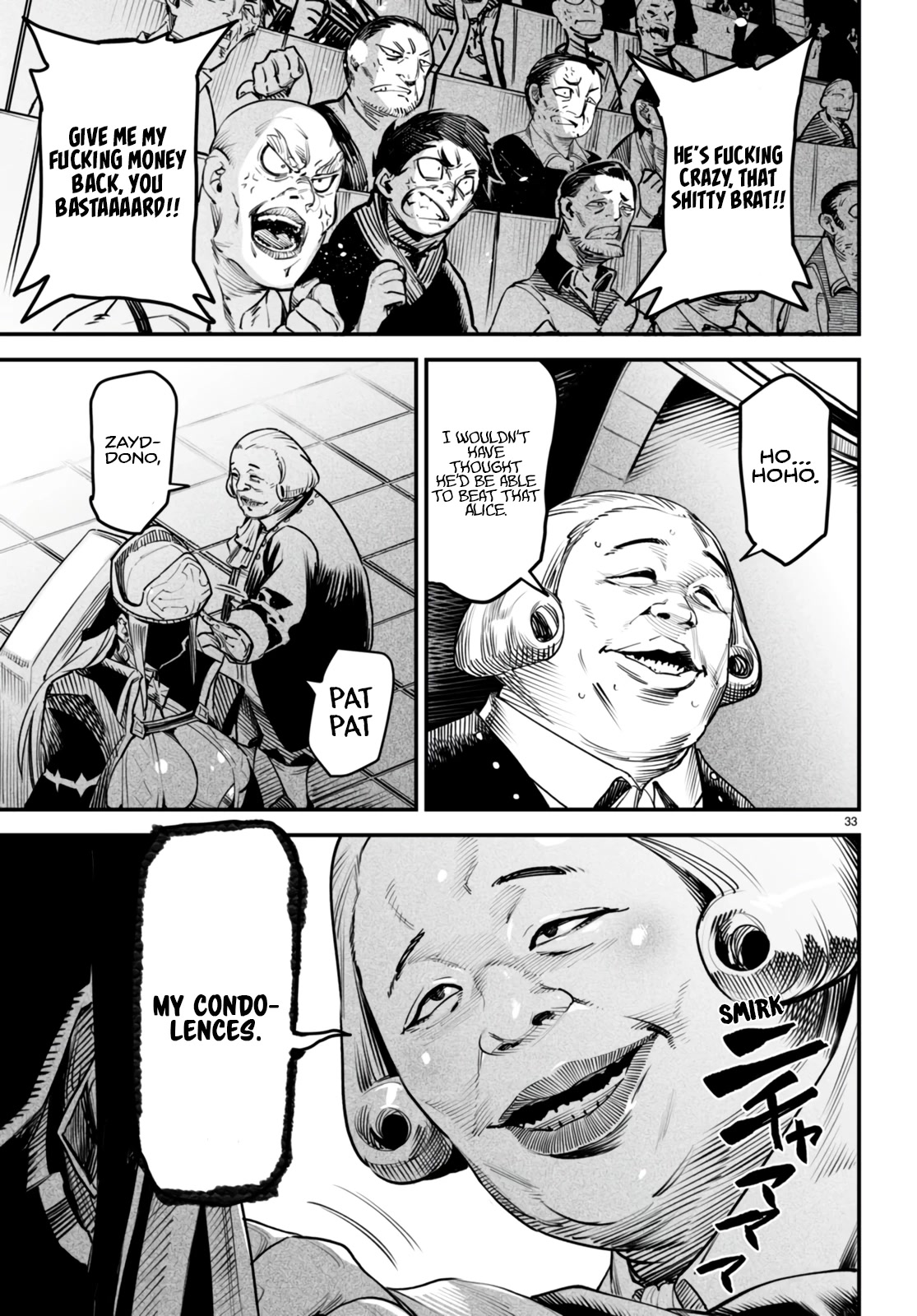 Reincarnation Colosseum - Using the Weakest Skills in Order to Defeat the Strongest Women and Create a Slave Harem Chapter 8 page 33 - Chapter 8: The Match of a Split Second