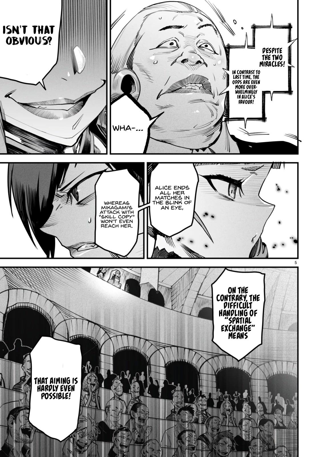 Reincarnation Colosseum - Using the Weakest Skills in Order to Defeat the Strongest Women and Create a Slave Harem Chapter 8 page 6 - Chapter 8: The Match of a Split Second