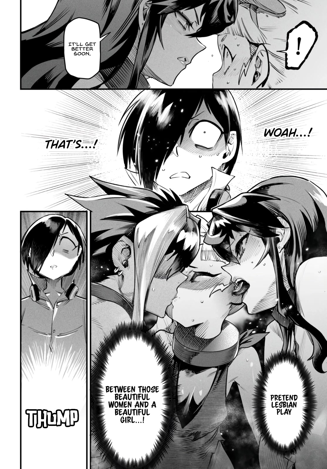 Reincarnation Colosseum - Using the Weakest Skills in Order to Defeat the Strongest Women and Create a Slave Harem Chapter 9 page 11 - Chapter 9: Exchanging Lustrous Looks Between a Beautiful Girl and a Beautiful Woman