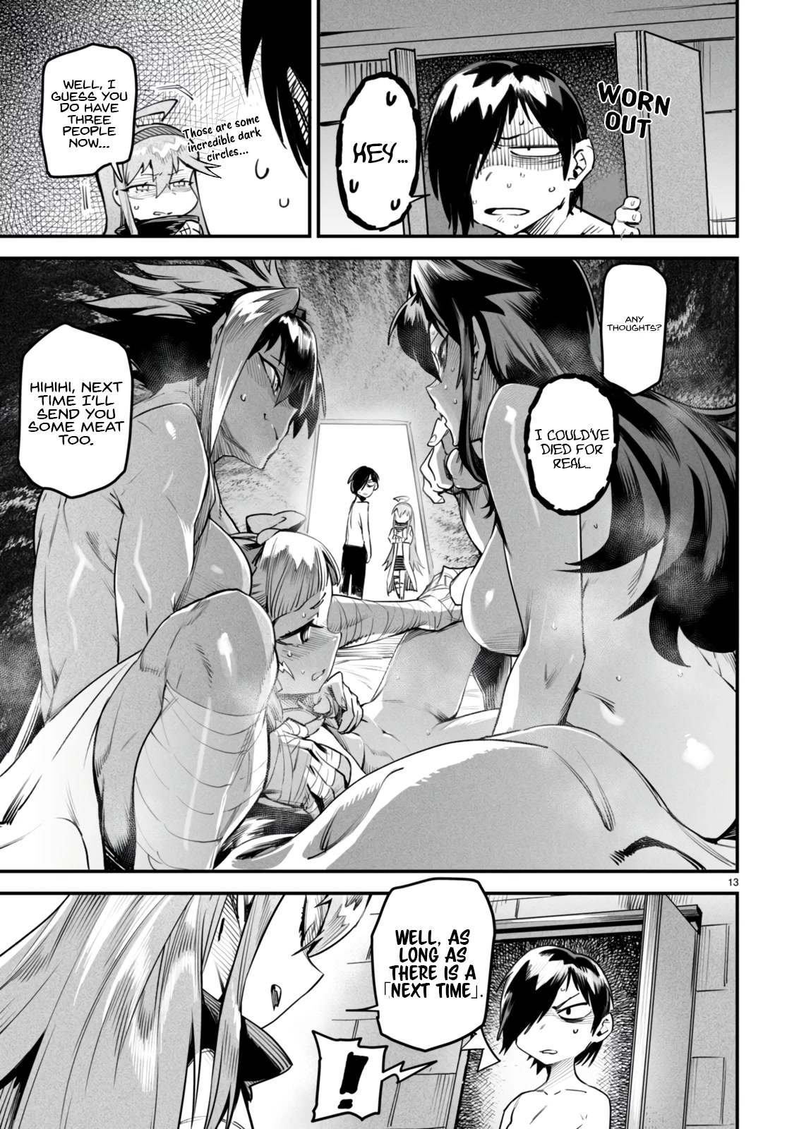Reincarnation Colosseum - Using the Weakest Skills in Order to Defeat the Strongest Women and Create a Slave Harem Chapter 9 page 14 - Chapter 9: Exchanging Lustrous Looks Between a Beautiful Girl and a Beautiful Woman